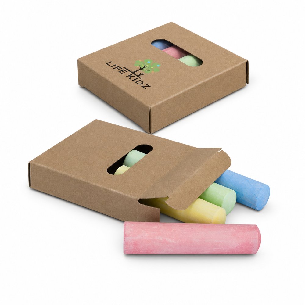 Jumbo Chalk Sticks — Custom Printed Kids' Set