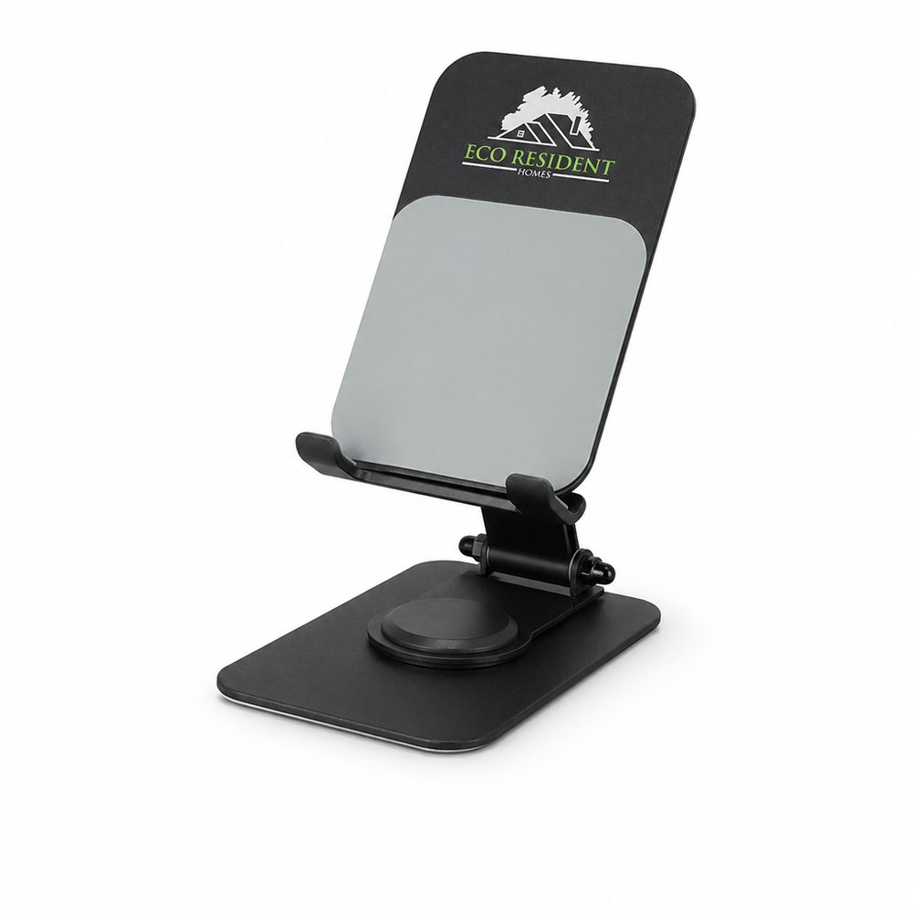Branded Phone and Tablet Stand in Aluminium