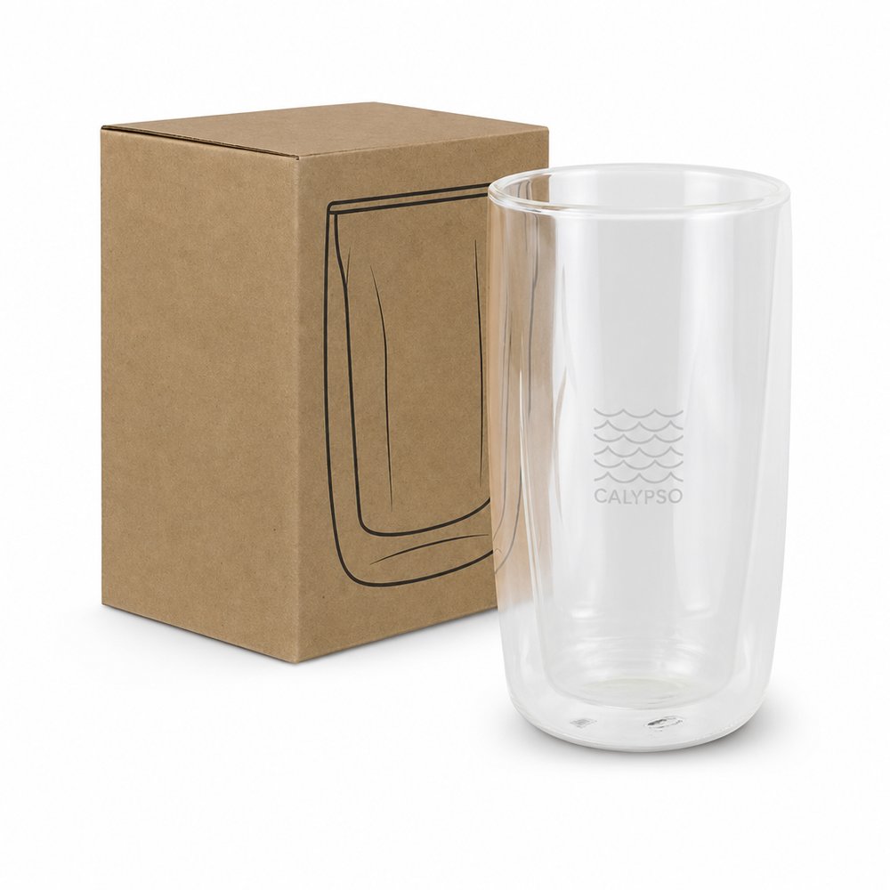 Double Wall Glass 330ml — Recycled Borosilicate