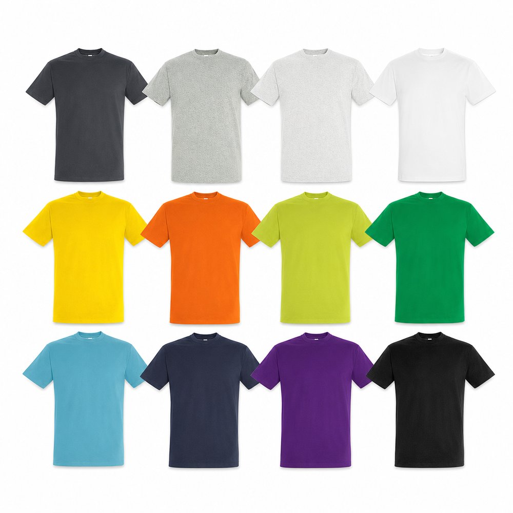 Custom Branded Cotton T-Shirts, Unisex 150gsm