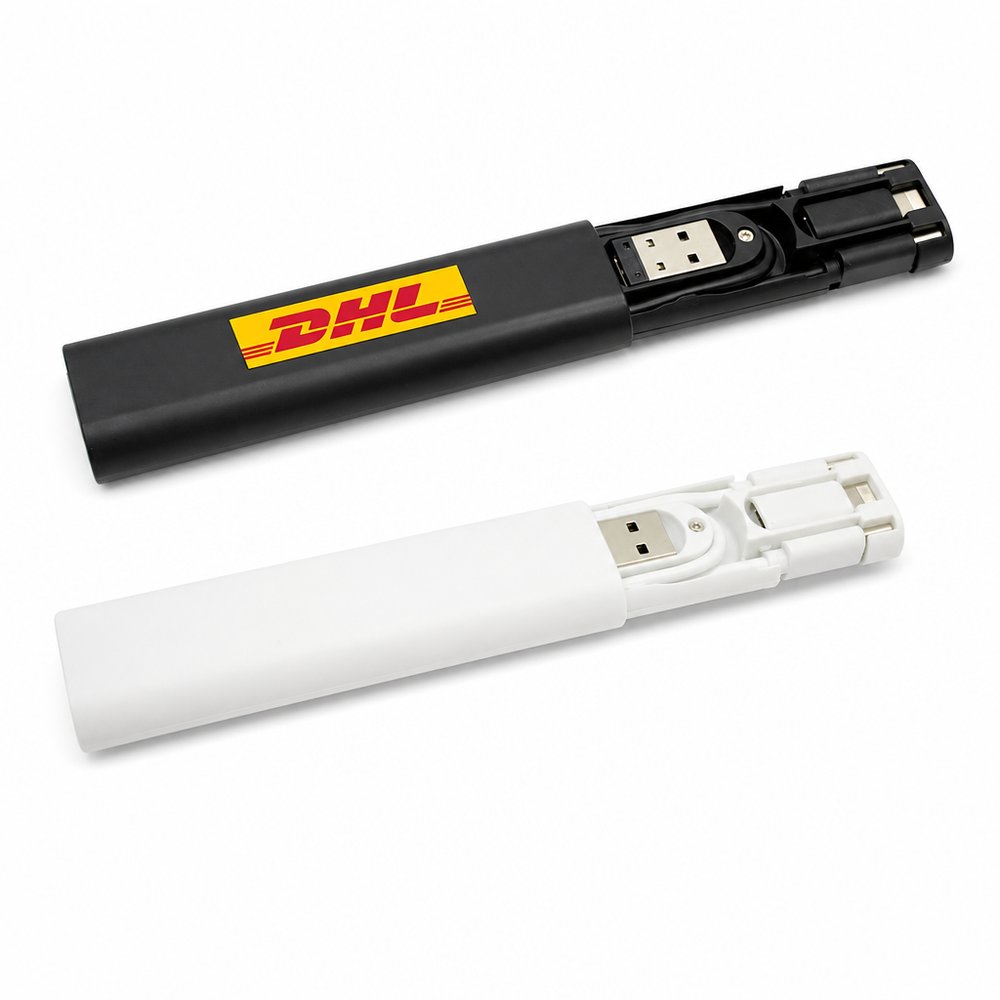 Multi-Tip Charging Cable Kit with SIM Storage