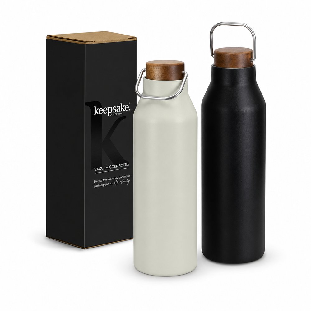 Recycled Stainless Steel Vacuum Bottles (Keepsake)