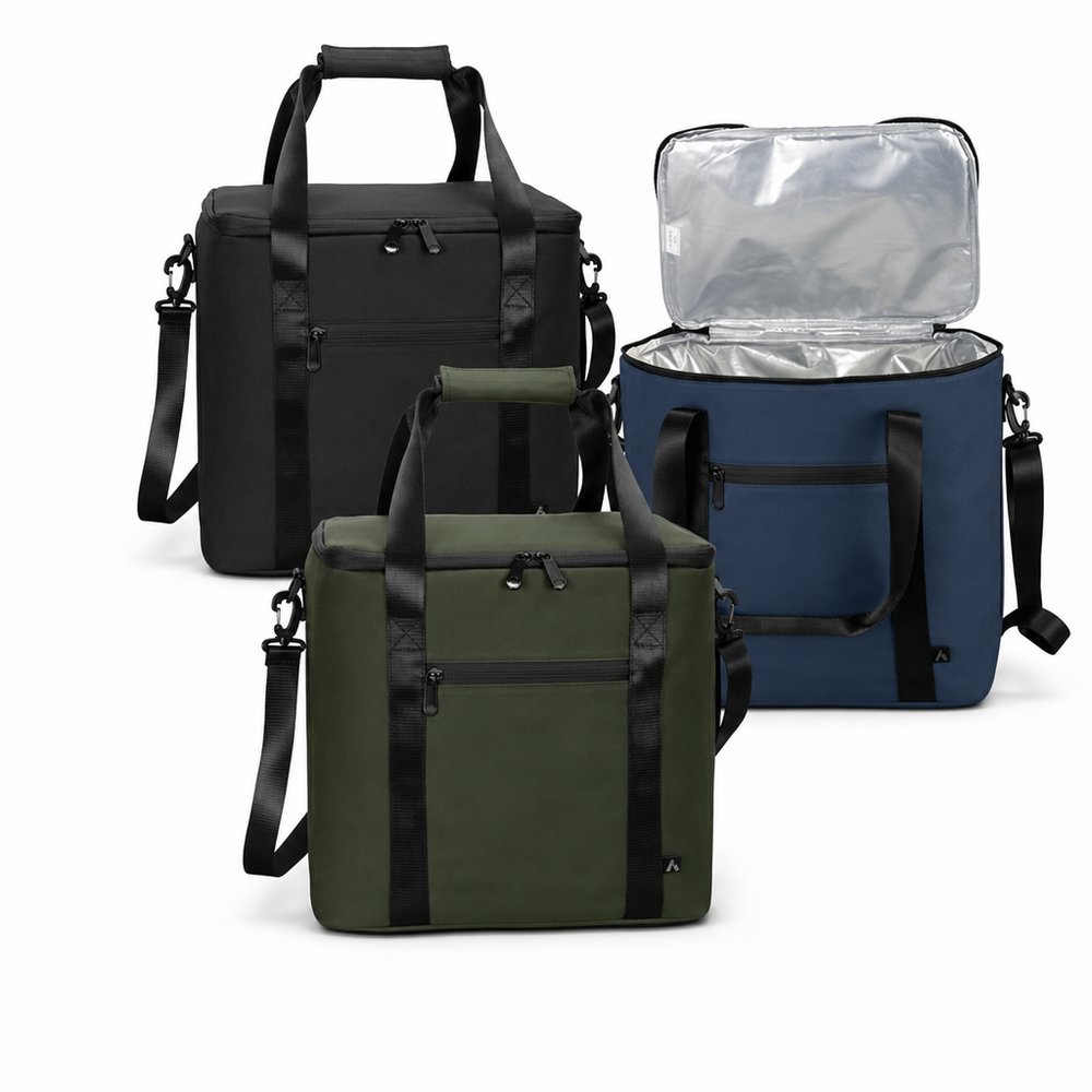 ARCHER Soft-Touch Cooler Bags (26L, Zip Pocket)