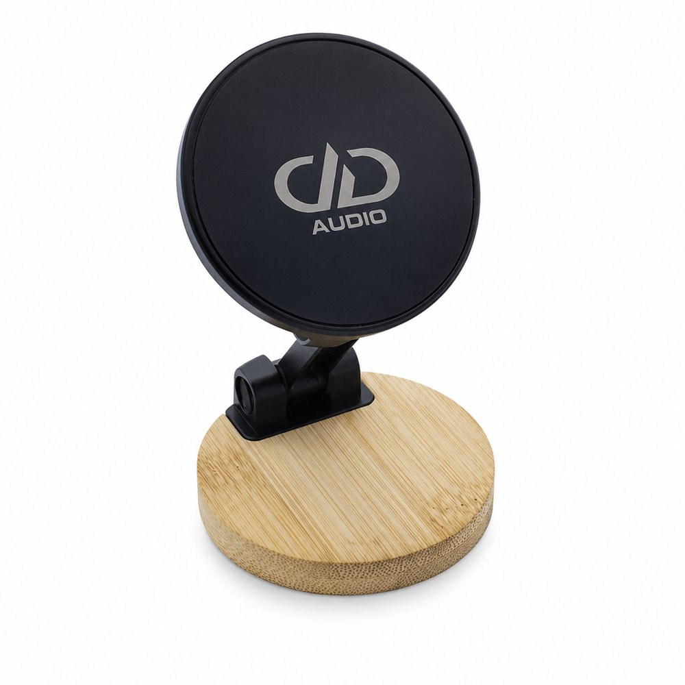 Bamboo Magnetic Phone Holder (Foldable Desk Stand)