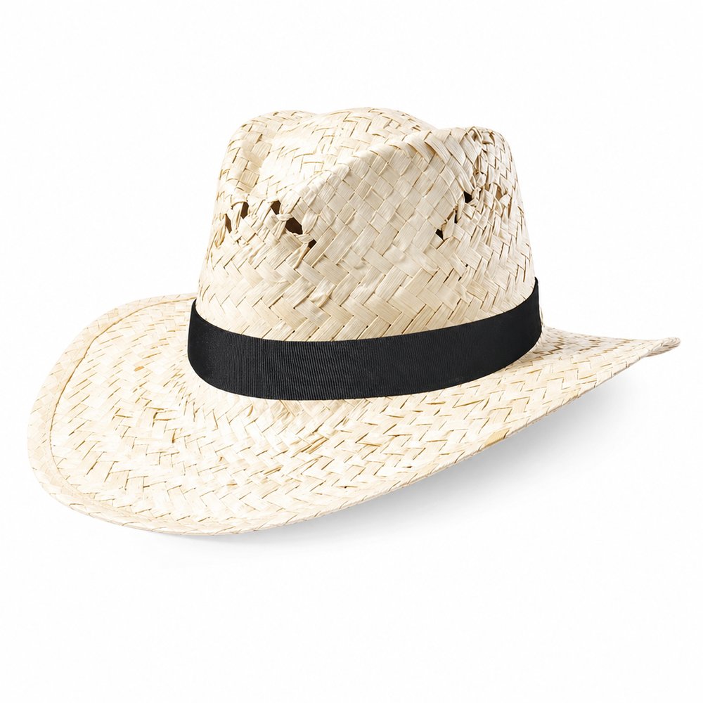 Western Cowboy Straw Hats — Branded Event Headwear