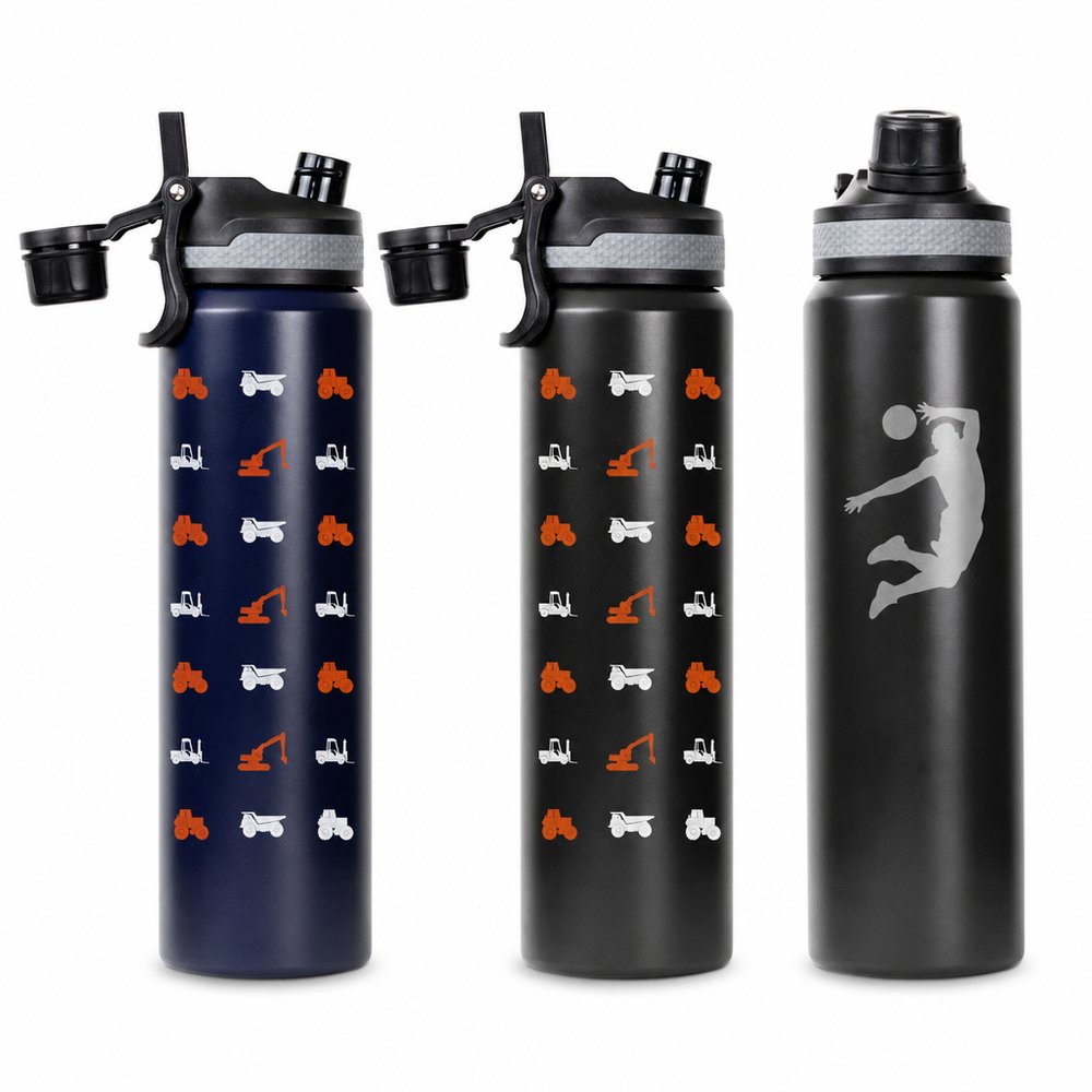 Trekk Double Wall Chug or Sip Bottles (800ml, Stainless Steel)