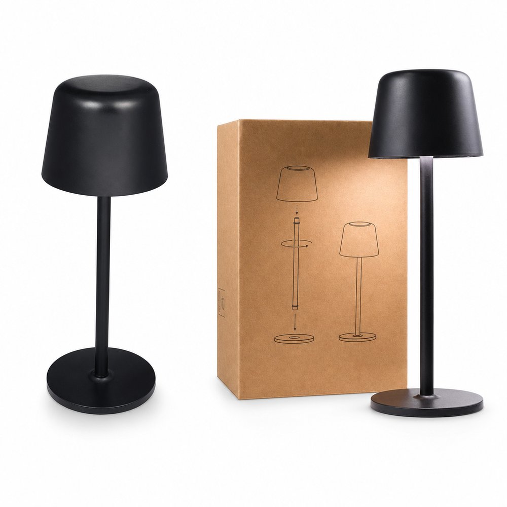 Recycled Mini Desk Lamps (Rechargeable)