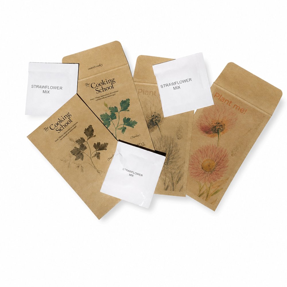 Branded Seed Pack Envelopes — Custom Print Giveaway