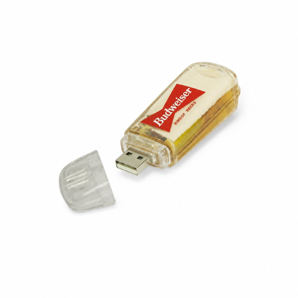 Liquid Filled Beverage USB Flash Drive - 2GB