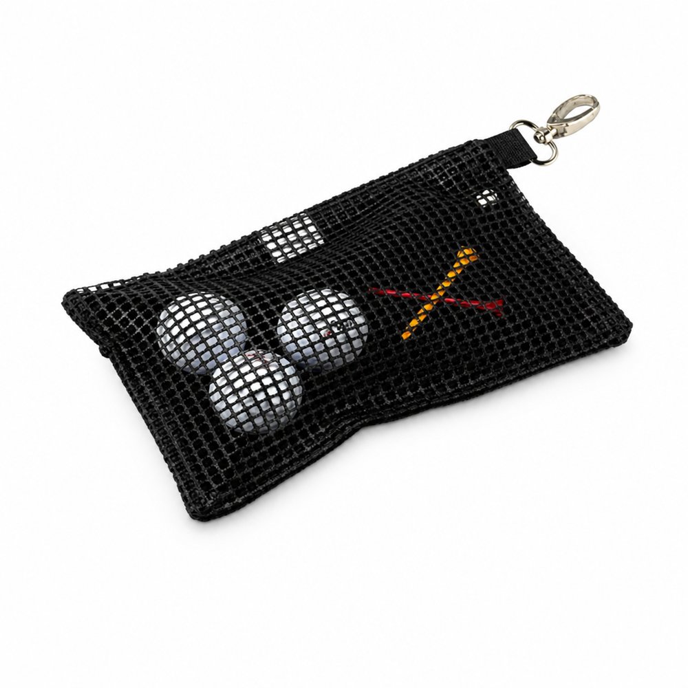 Mesh-Backed Microfibre Utility Pouch