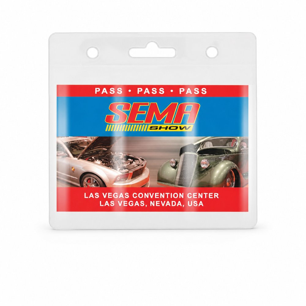 Branded Lanyard Pouches – Clear Event Pass Holders