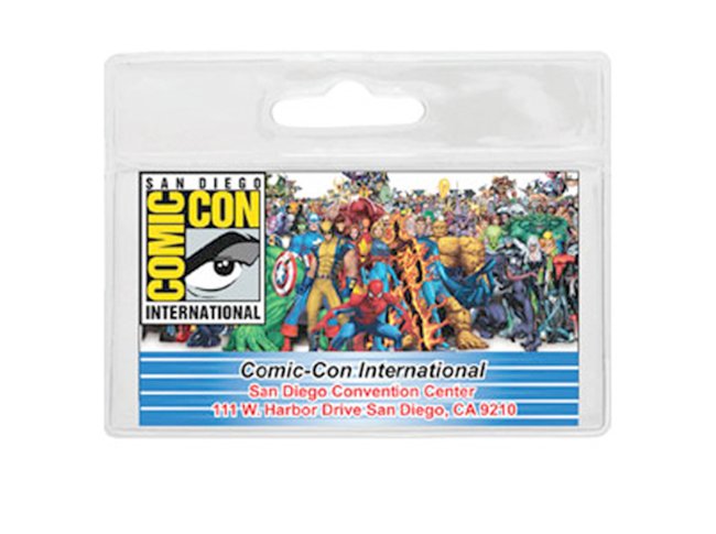 Branded Lanyard Pouches 110 x 98mm — Clear ID Card Holders