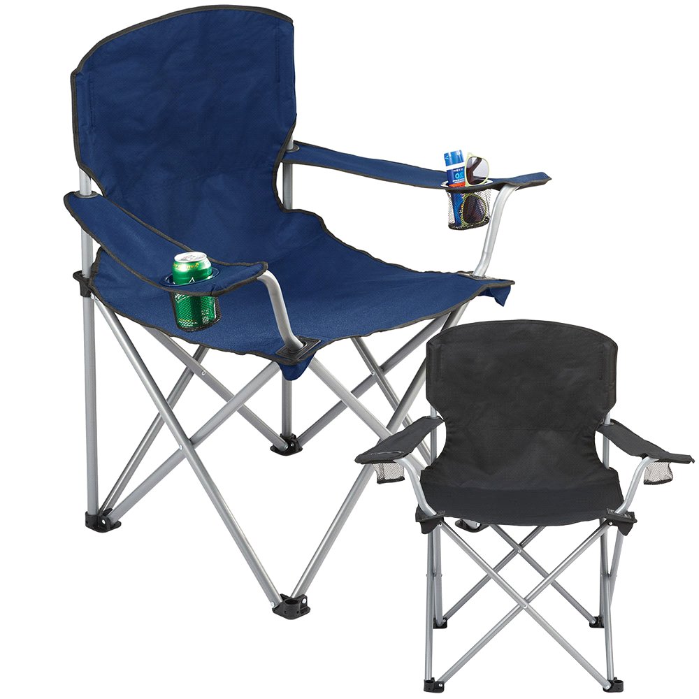 Trekk Oversized Folding Chair with Cup Holders