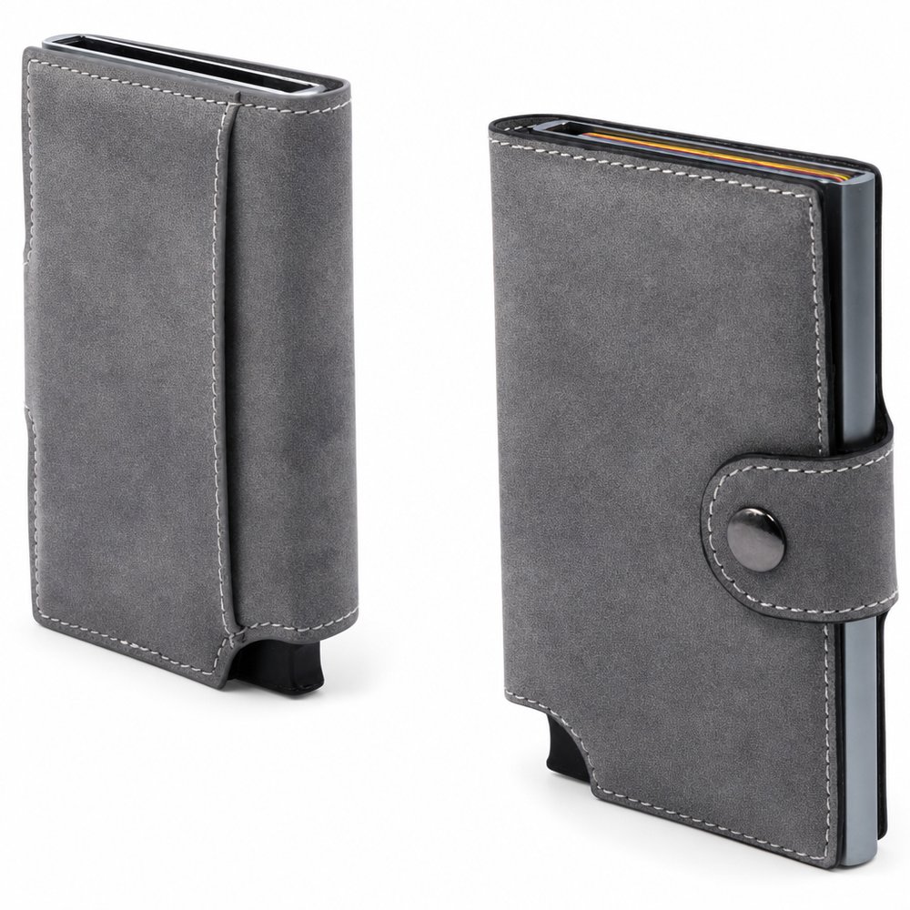 Wally Porto Vegan Suede RFID Wallet
