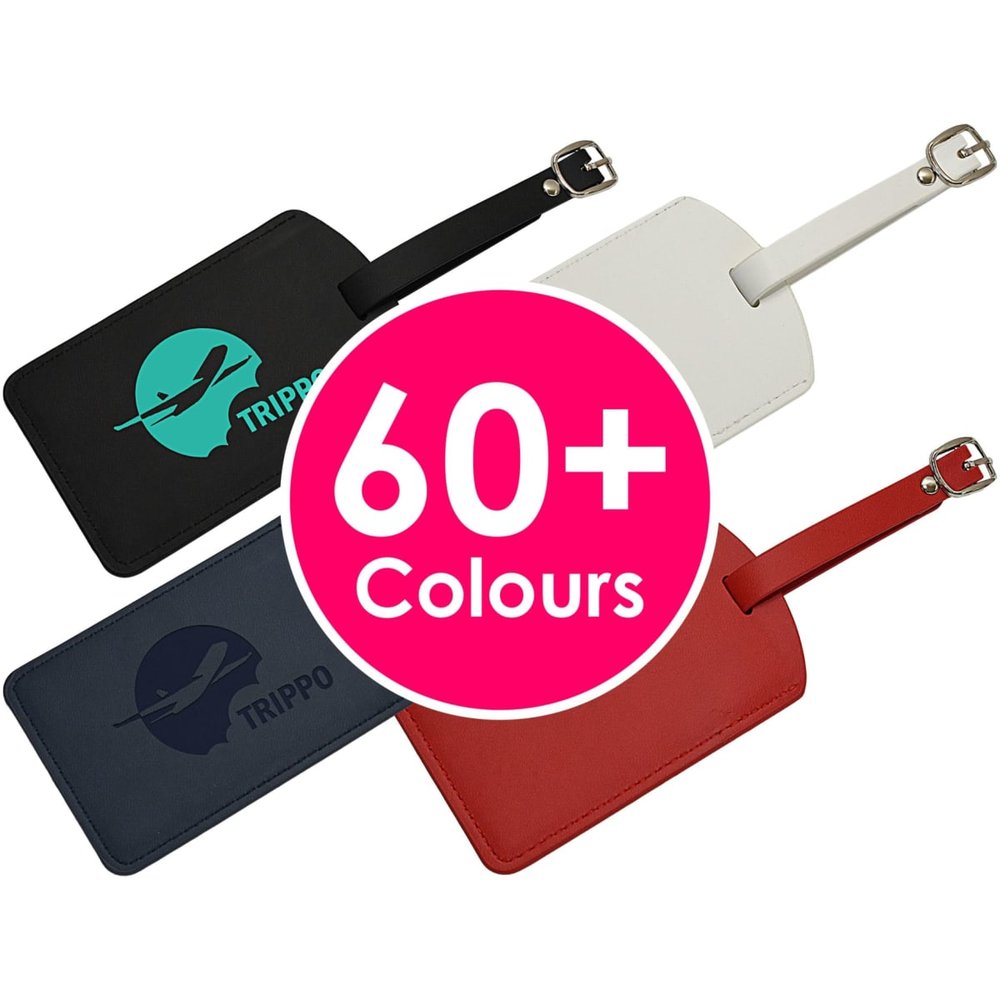 Acrobat Indent Vegan Leather Luggage Tag
