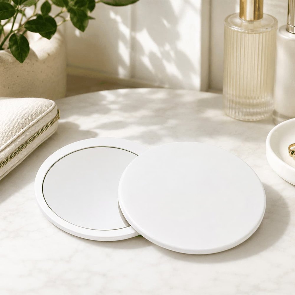 Glider Slider Recycled Compact Mirror