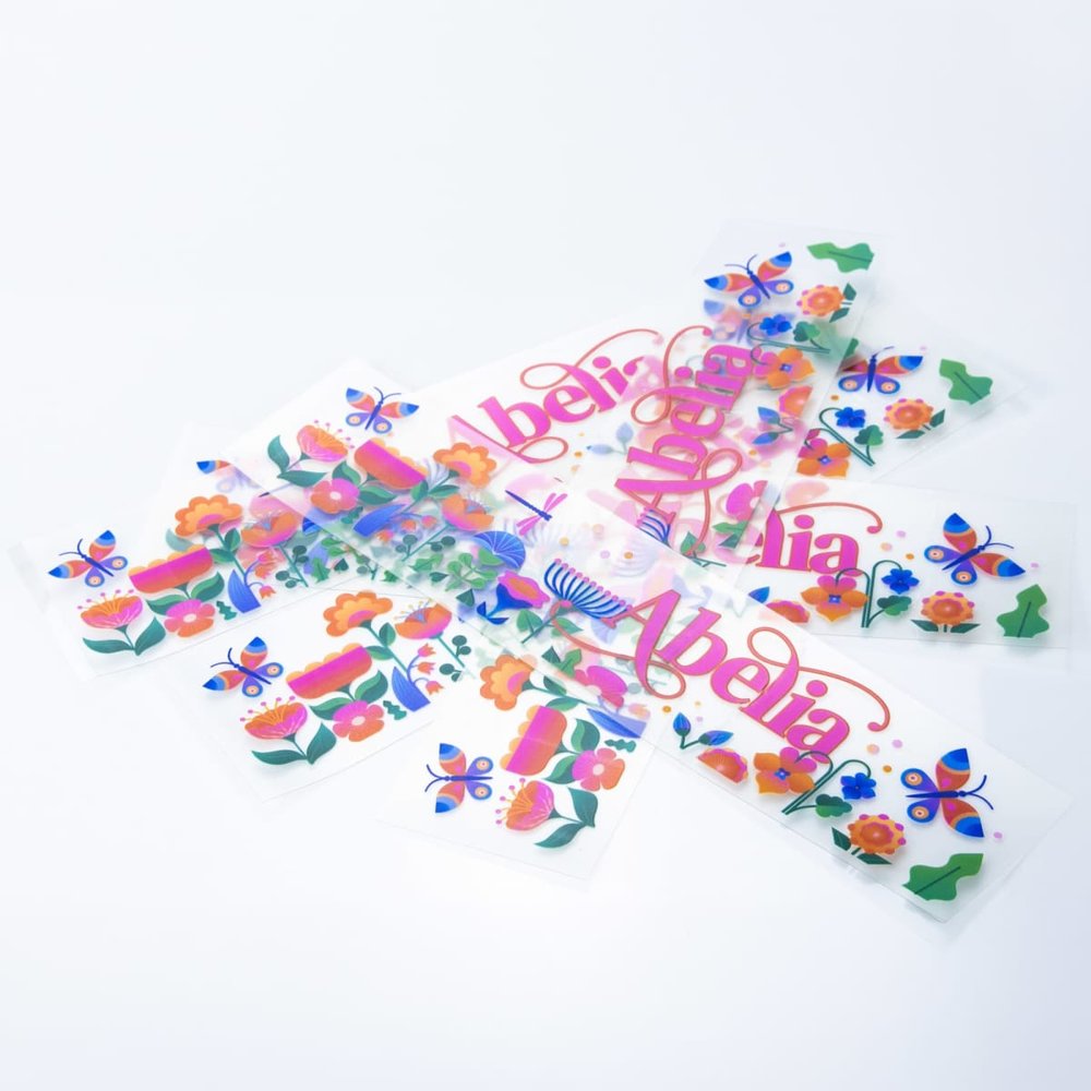 Prism Print Sticker 250 x 50mm Gloss