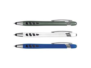Havana Metallic Stylus Ballpoint