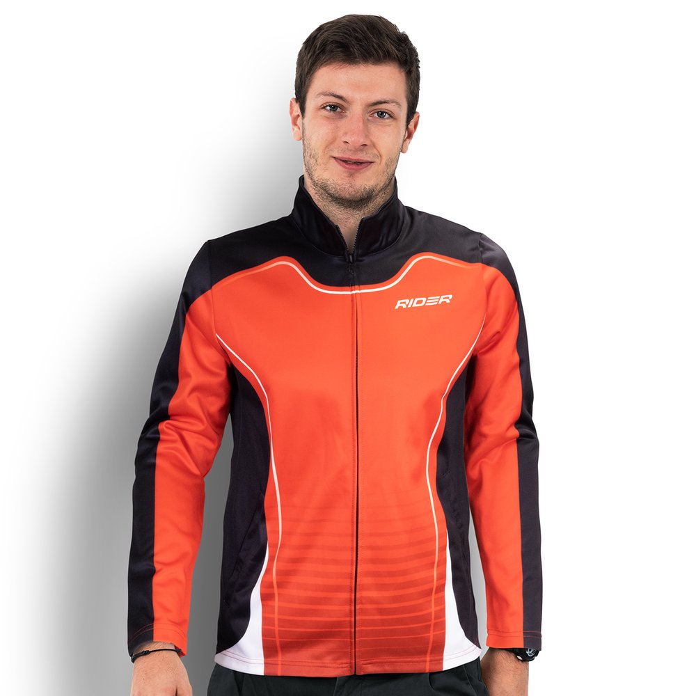 Men's Brushed Fleece Sports Track Jacket
