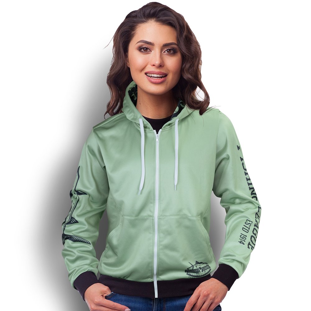Women's Brushed Fleece Full-Zip Hoodie