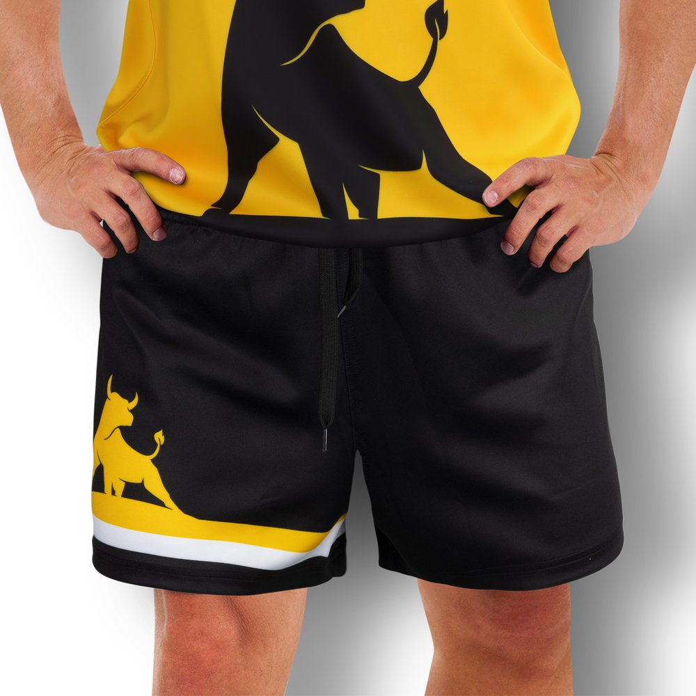 Mens AFL Club Shorts Sublimated Design