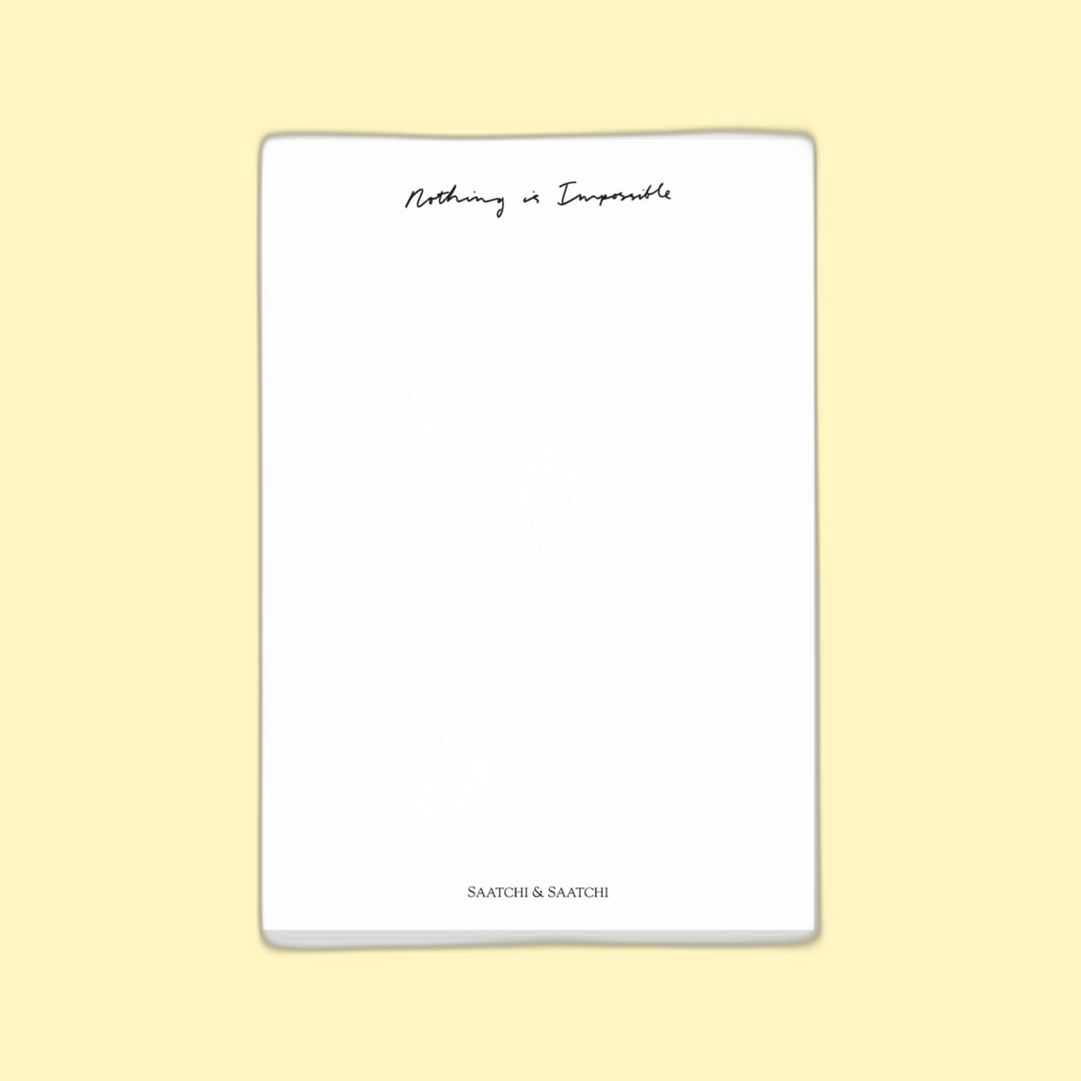 Produced and branded for Saatchi & Saatchi.
